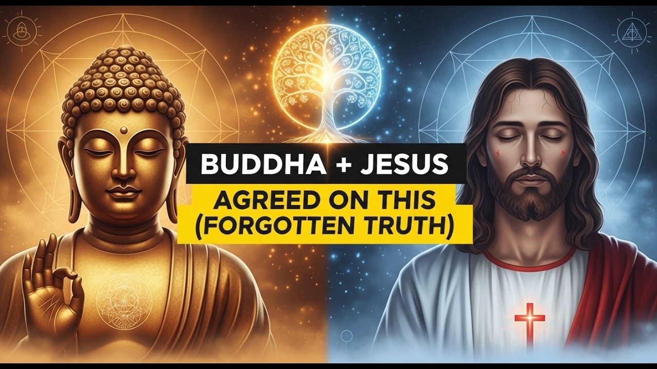 What Buddha & Jesus ACTUALLY Agreed On (The Forgotten Truth)