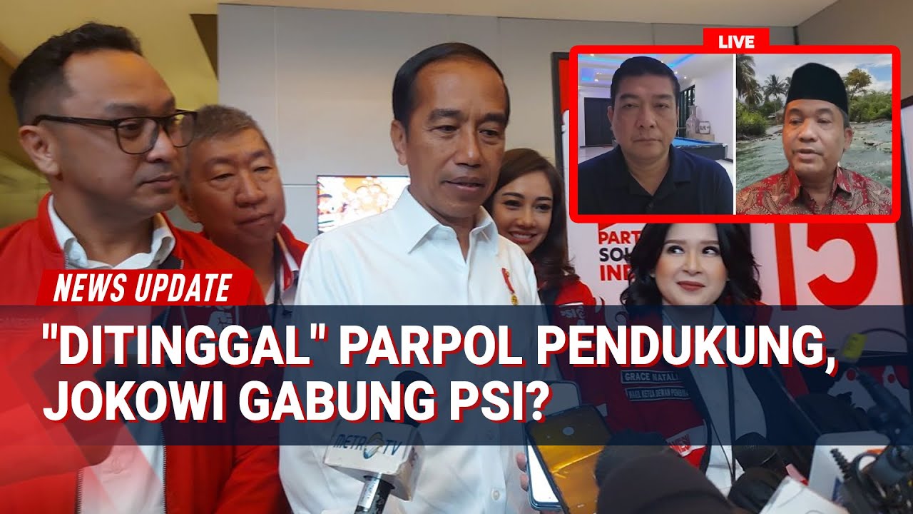 Jokowi Ditinggal Parpol Pendukung? Isu Gabung PSI Mencuat Jelang Kongres Solo!