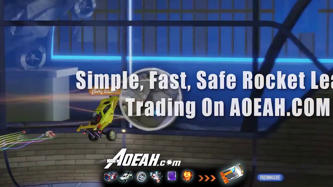 Sell Your Rocket Leaugue Items For Keys On AOEAH.COM