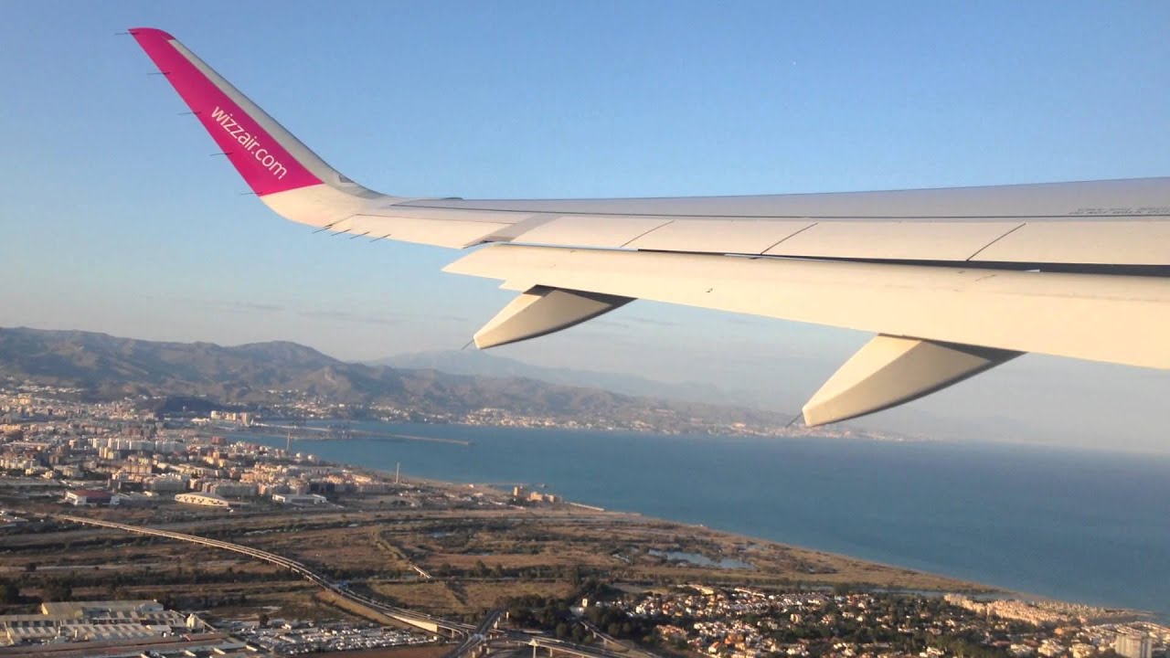 Airplane take off (inside view)