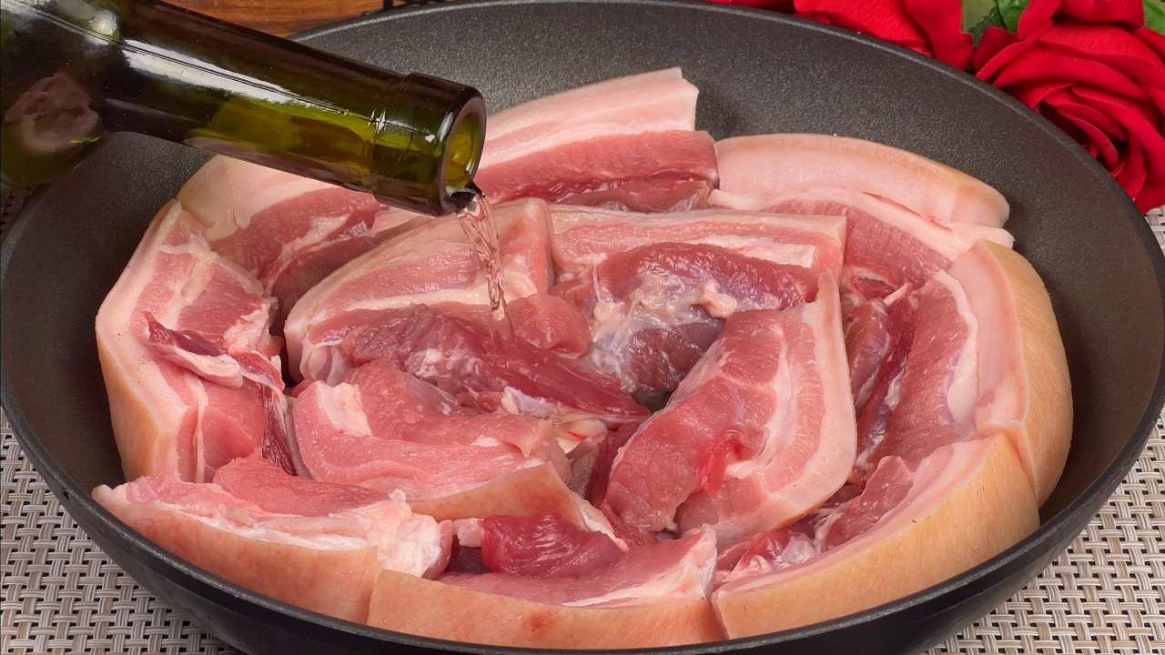 A Chef Taught Me This Pork Trick! Irresistible Pork Belly Recipe!