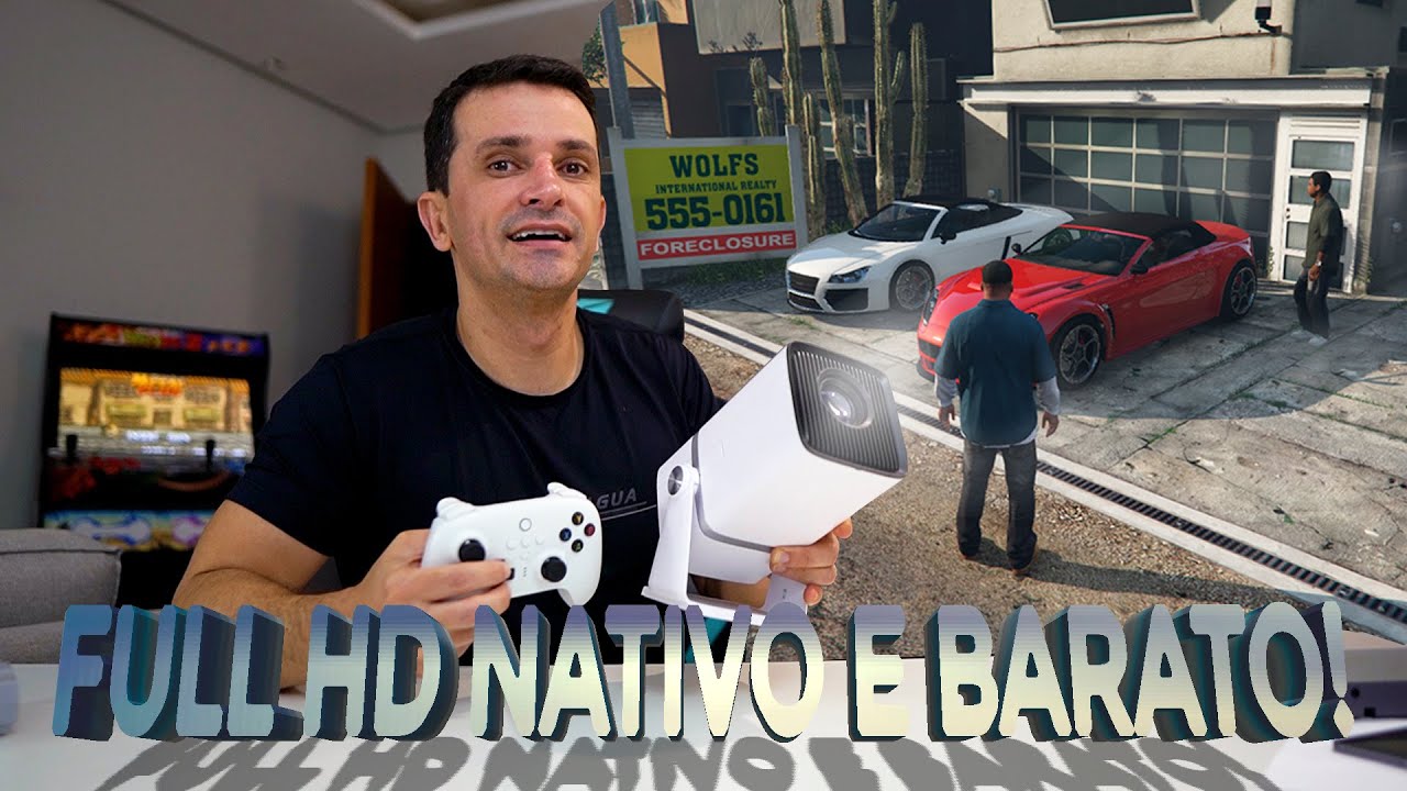 🔥 O MELHOR PROJETOR FULL HD NATIVO de 2025! BARATO e TOP CUSTO-BENEFÍCIO! TD80W