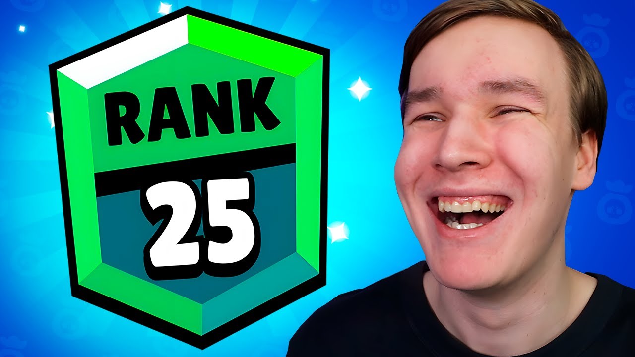 Kun saan RANK 25 Brawlerin, video päättyy! (Brawl Stars)