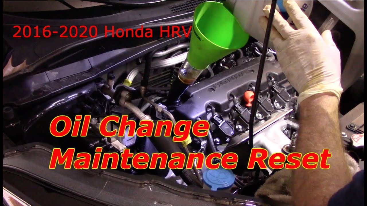 How To Change The Oil And Filter 2016-2020 Honda HRV