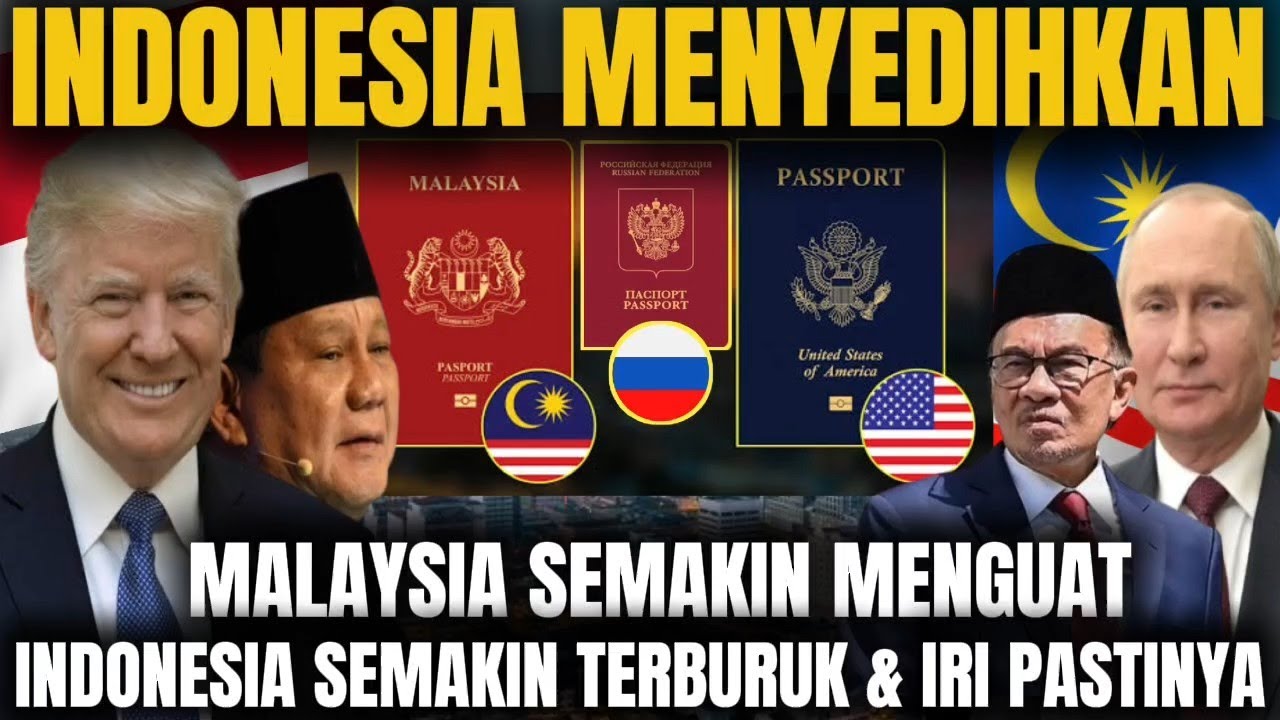 LAGI² INDONESIA SEMAKIN TAK DI HARGAI❗MASAK IYA DALAM HAL INI KALAH DANGAN MALAYSIA❓MENYEDIHKAN❗