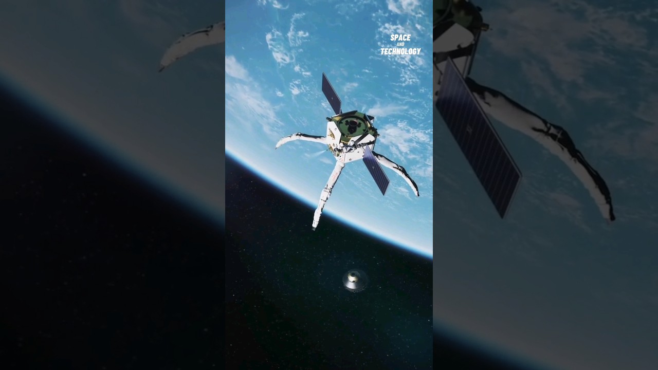 Cleaning Up Space Junk #technology