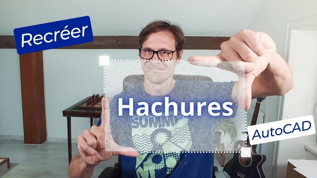 Recréer un contour de hachure AutoCAD
