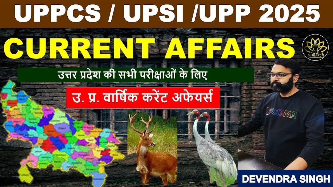 Uttar Pradesh Current Affairs 2025 MCQs