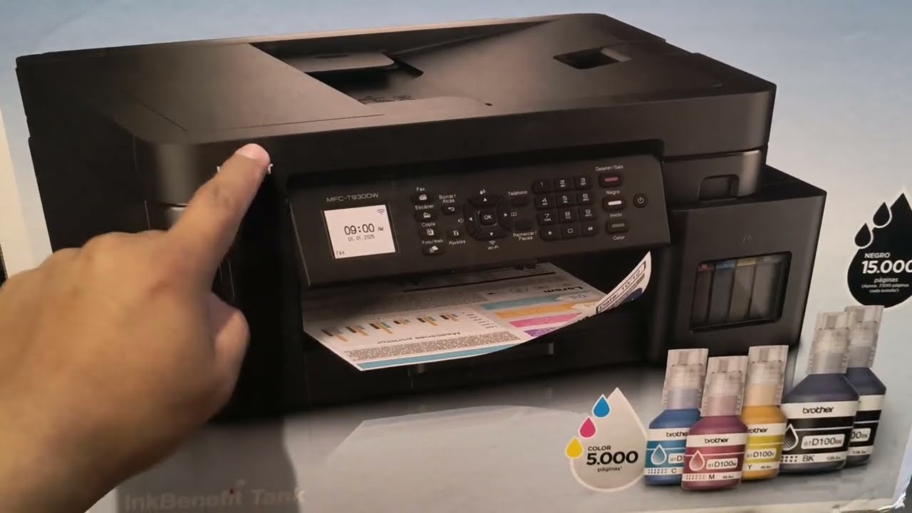 Brother MFC-T930DW: comentario desde dentro de la caja (unboxing + primeras impresiones)
