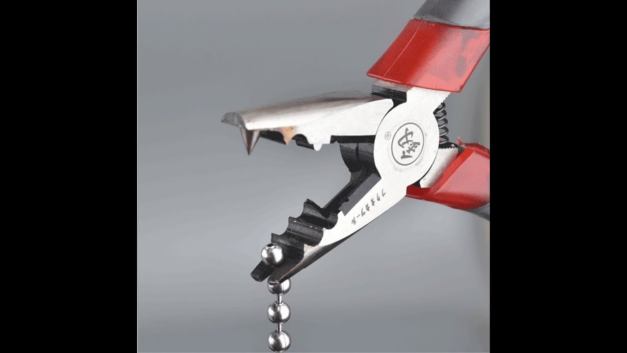 Stainless Steel Iron Pincers Nickel Metal Chain Connect And Cut Pliers Curtain Roller Accessories