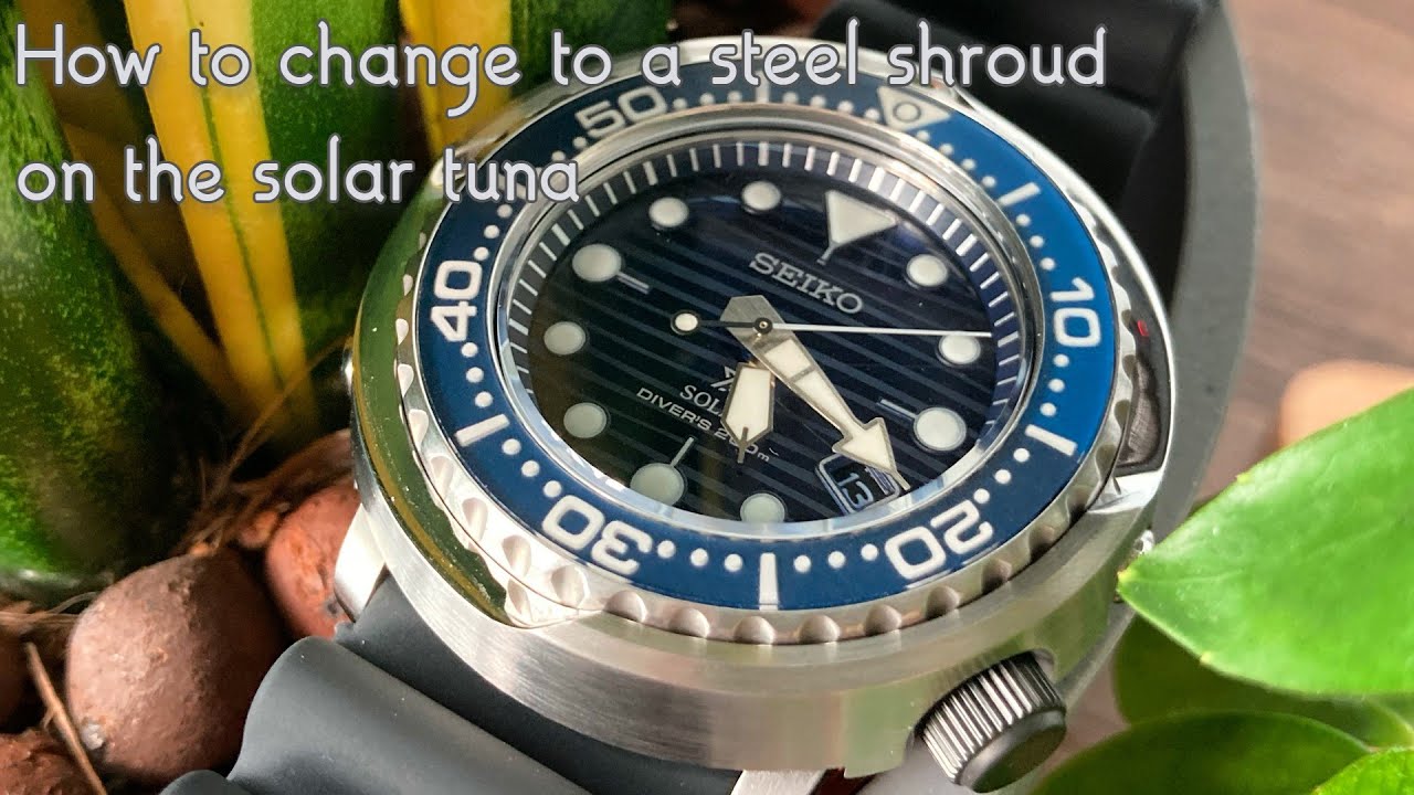 How to change out the plastic shroud of the SNE series solar tuna