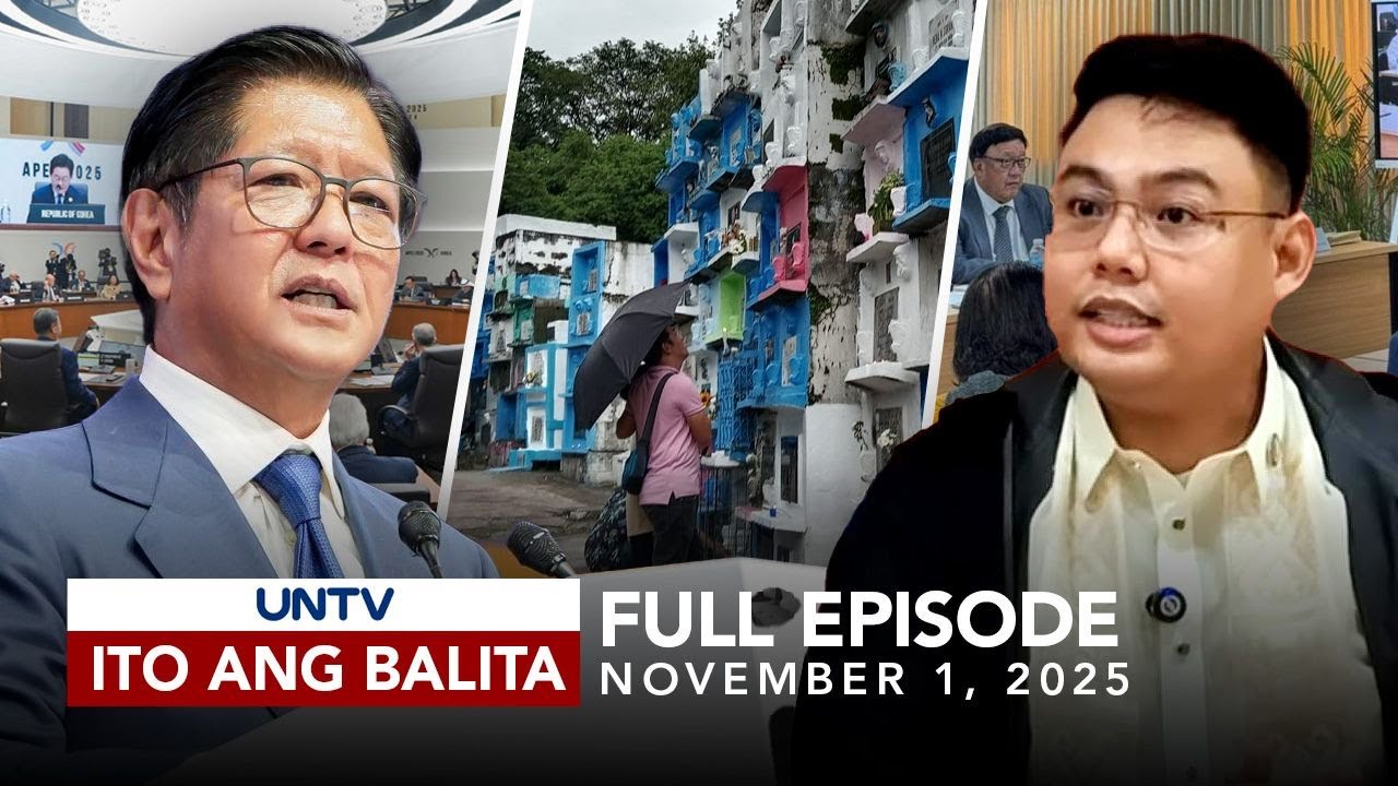 UNTV: Ito Ang Balita Weekend Edition |  November 1, 2025