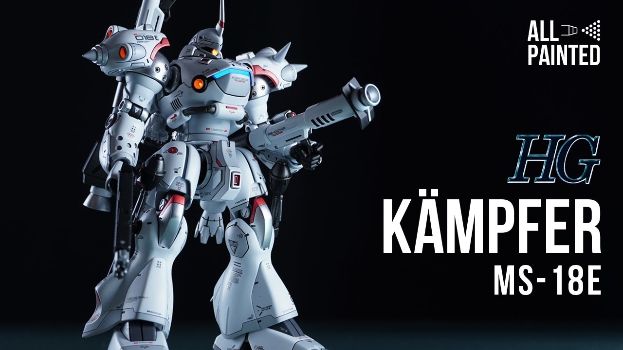 #021【ガンプラ全塗装】HG KÄMPFER（HG ケンプファー）