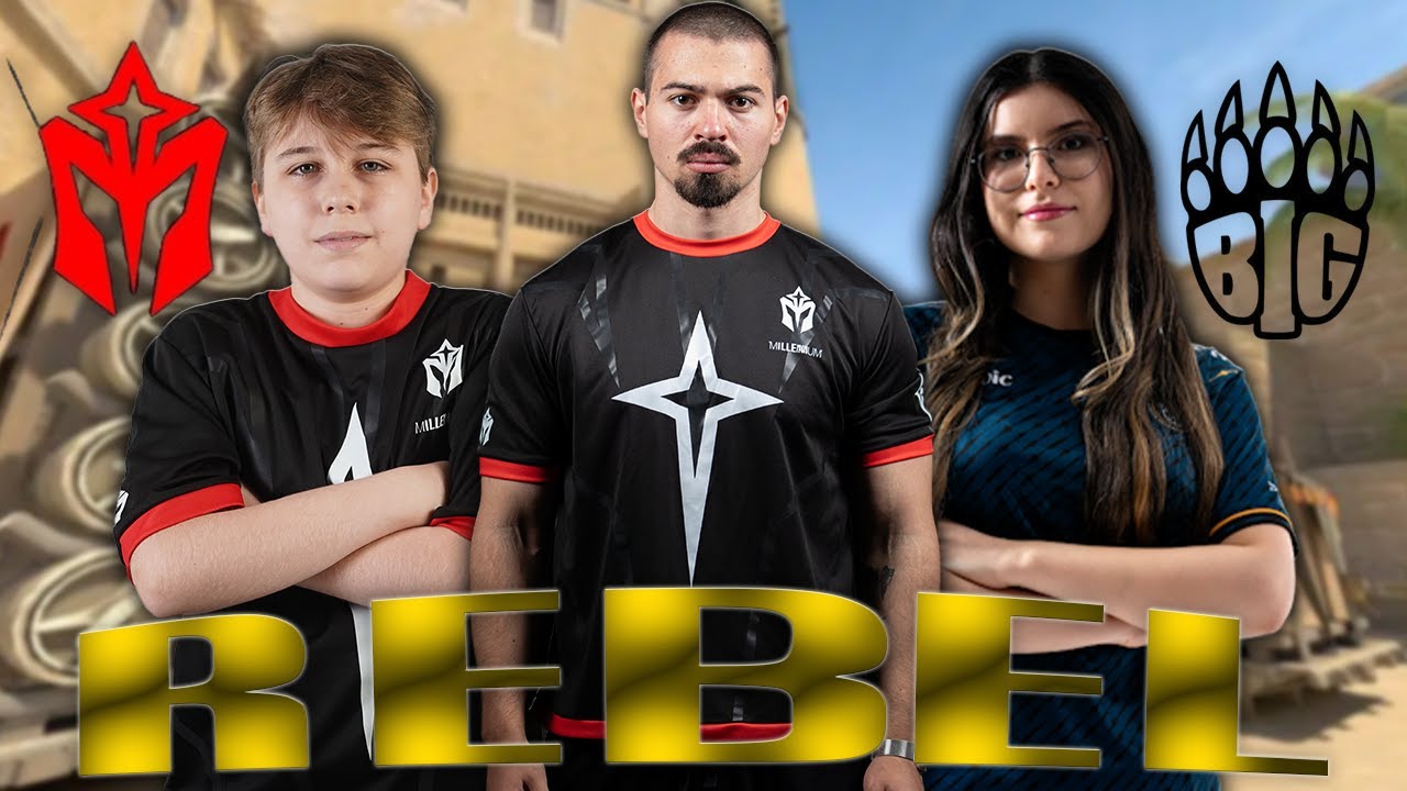 REBEL, 13yo Gugesha & BIG player in one team! 🔥