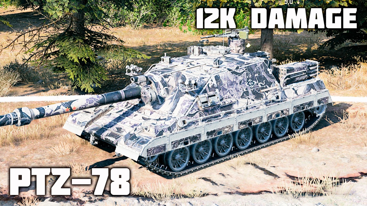 PTZ-78 WoT – 4Kills, 12K Damage