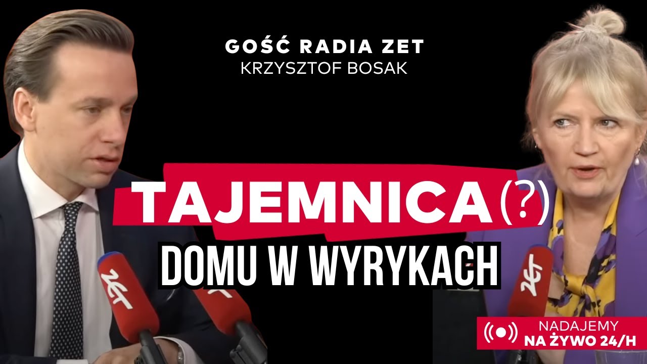 Krzysztof Bosak o Wyrykach: Polacy POWINNI WIEDZIEĆ. Mamy za dużą kulturę tajności | Gość Radia ZET