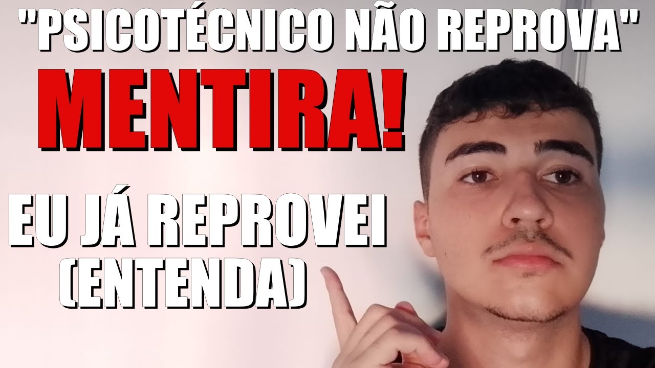 Se você vai fazer psicotécnico do concurso, assista isso antes