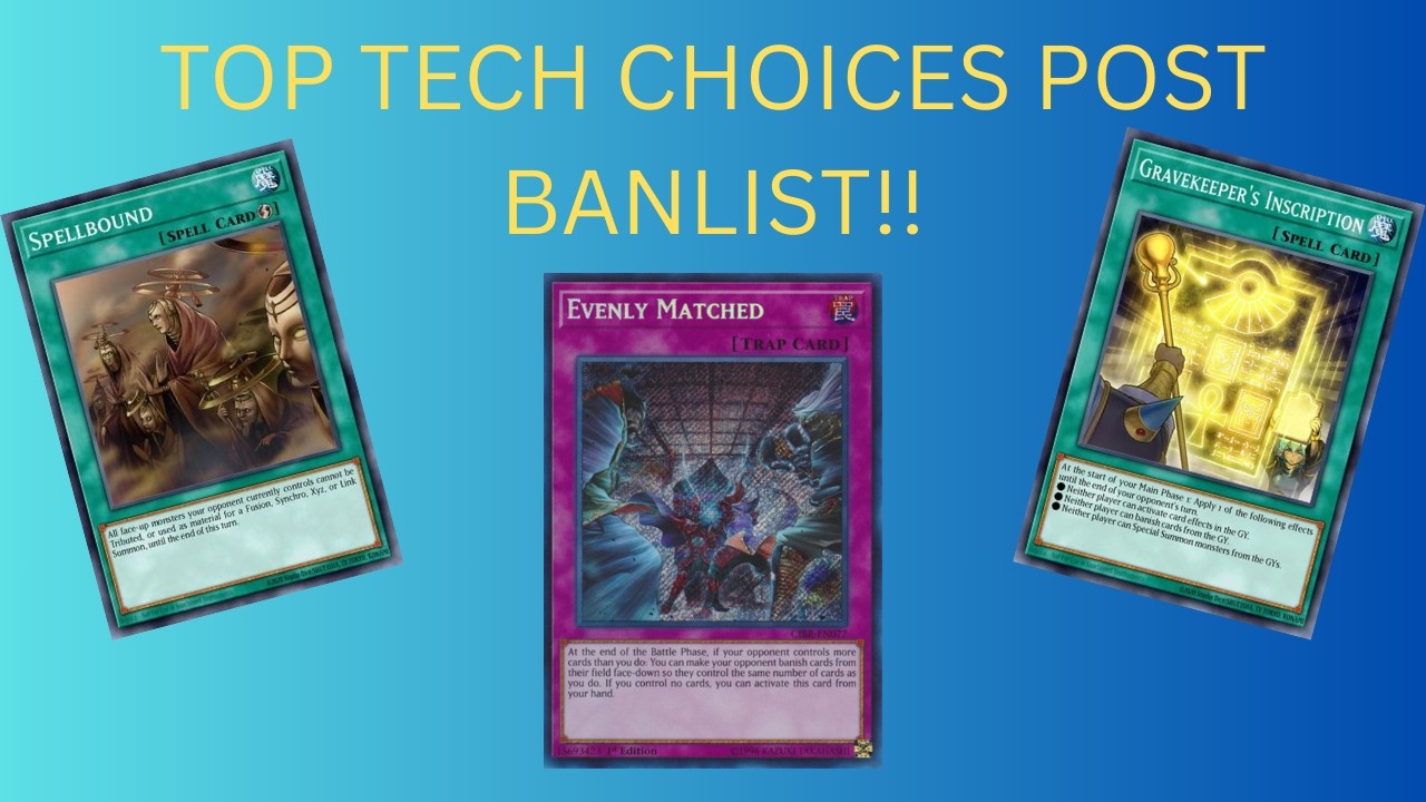 The TOP Tech Choices Post Banlist Feb 2026 Yu-Gi-Oh