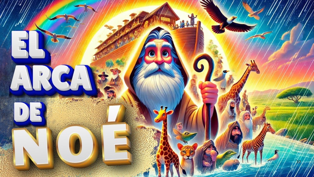 La increíble historia de Noé para niños