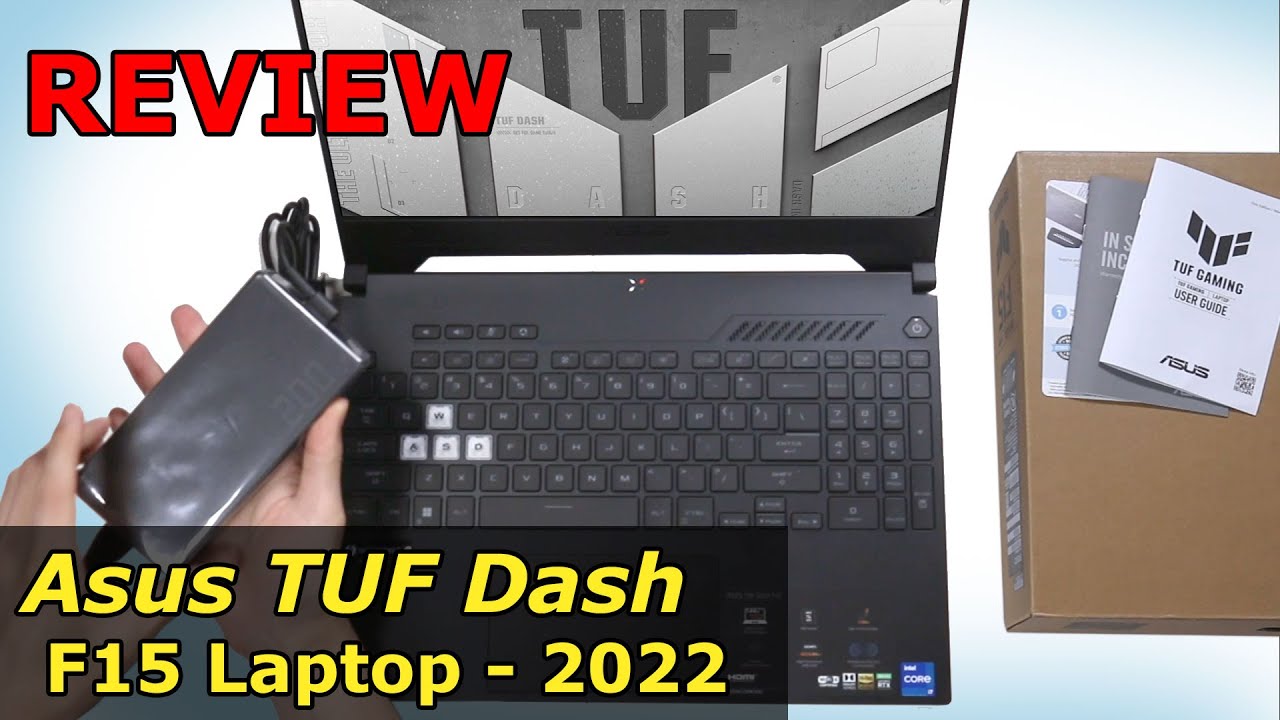 Best Affordable Gaming Laptop in 2022 (under $1000) - Asus TUF Dash F15 (FX517Z)