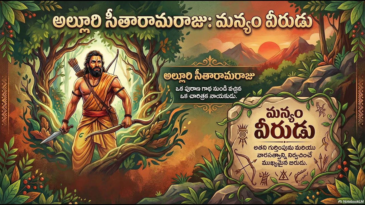 అల్లూరి సీతారామరాజు  మన్యం వీరుడు(Alluri Sitarama Raju – The Hero of the Jungle)