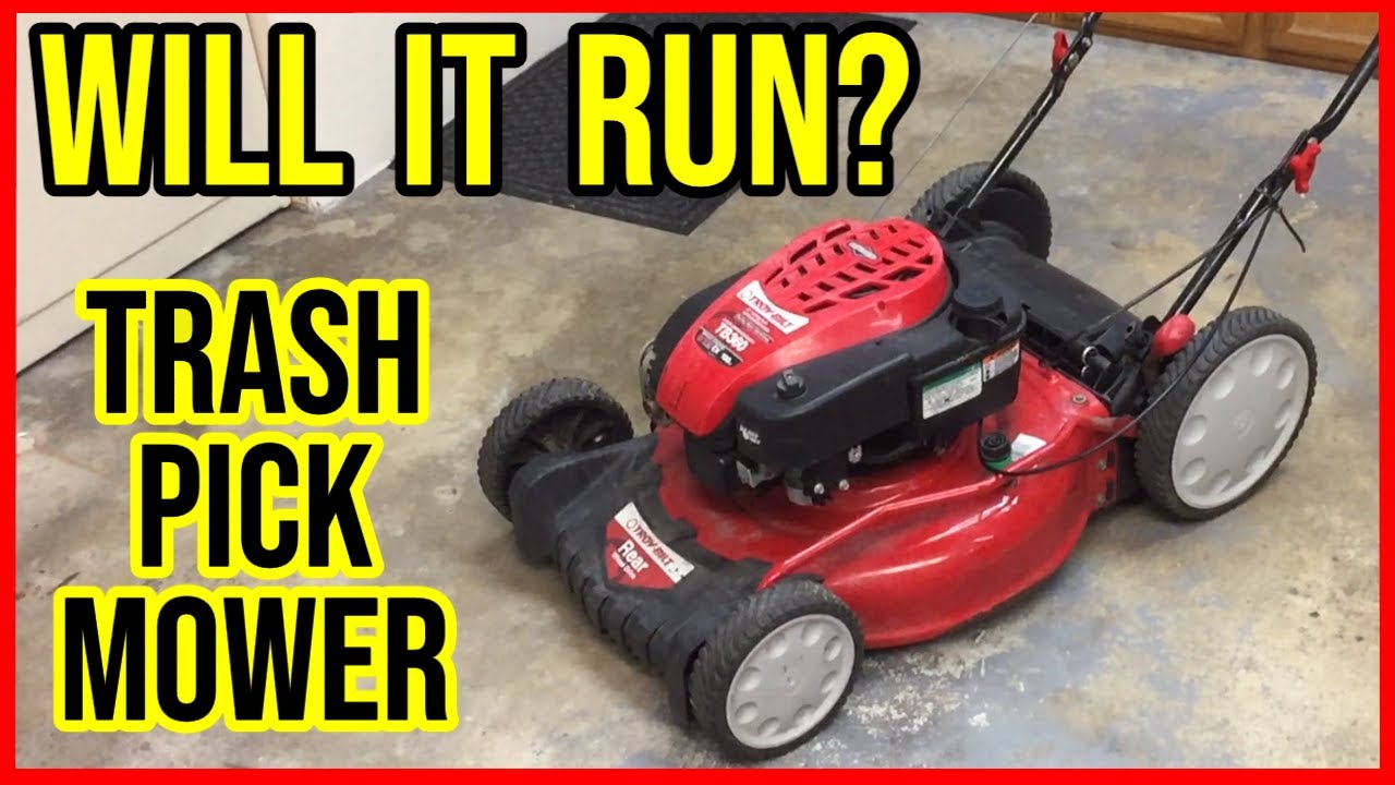 Сломанная газонокосилка Troy Bilt TB360 с мусоросборником не заводится. Можно ли ее починить и за...