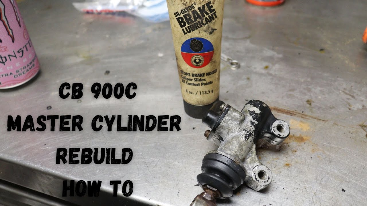 Ремонт главного цилиндра CB 900c