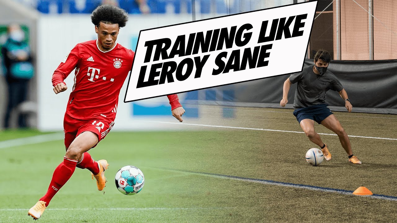 TRAINING LIKE LEROY SAN&Eacute;  |FULL BAYERN MUNICH SESSION| |FITNESS| |FINISHING|