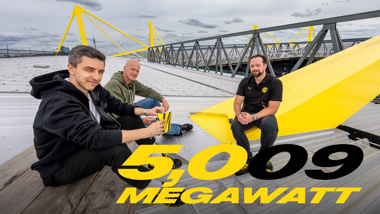 He's working on a WORLD RECORD | BVB Podcast from the stadium roof
