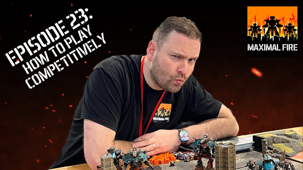 Adeptus Titanicus Tournament skills! - Maximal Fire Podcast S1/E23