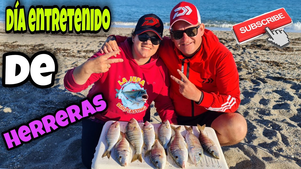 🔴 Espinete Surfcasting día de herreras muy entretenido con la Jefa 🔴