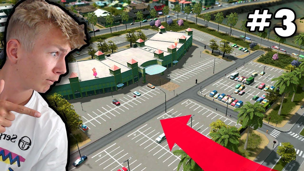 HET WINKELCENTRUM IS AF! (Cities Skylines #3)