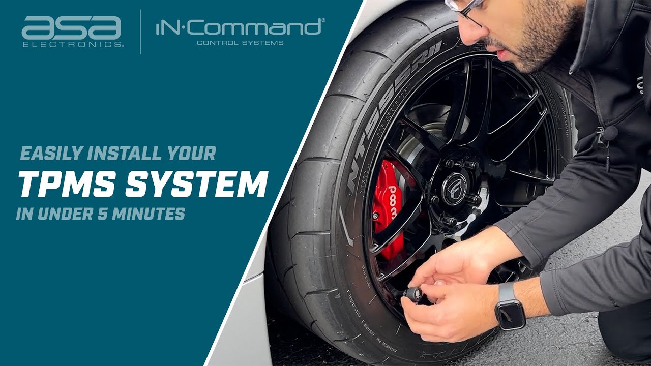 How To Install Your iN·Command® TPMS (Tire Pressure Monitoring System) in Minutes