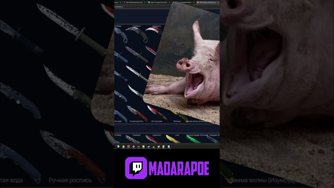 -1000$ за 5 минут) 💎 🔪 | #madarapoe #Twitch