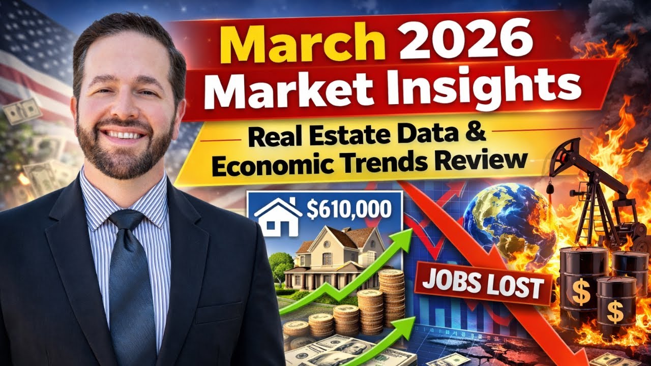 March 2026 Market Update 🚨 Jobs Falling, Oil Shock & Home Prices Up 33 Straight Months