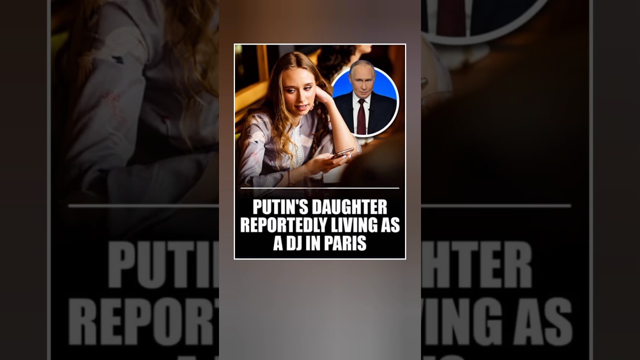 Putin's Daughter reported living as Dj in Paris #putin #paris #trending #shorts #edit #aura