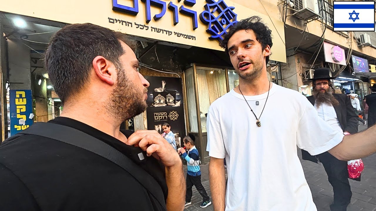 Brit in Shock Visiting Israel for the First Time!