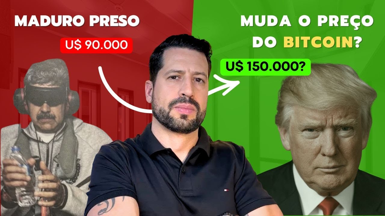 MADURO CAIU: isso pode EXPLODIR o BITCOIN em 2026?