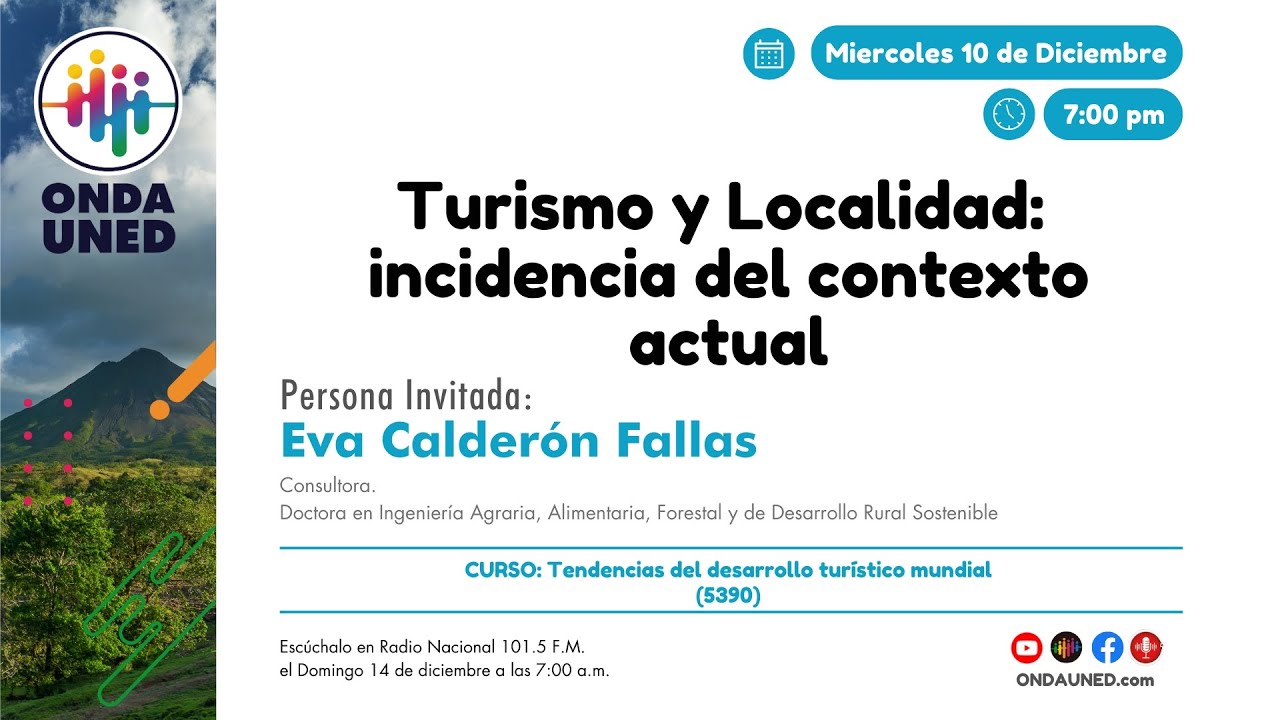 Turismo y Localidad: incidencia del contexto actual