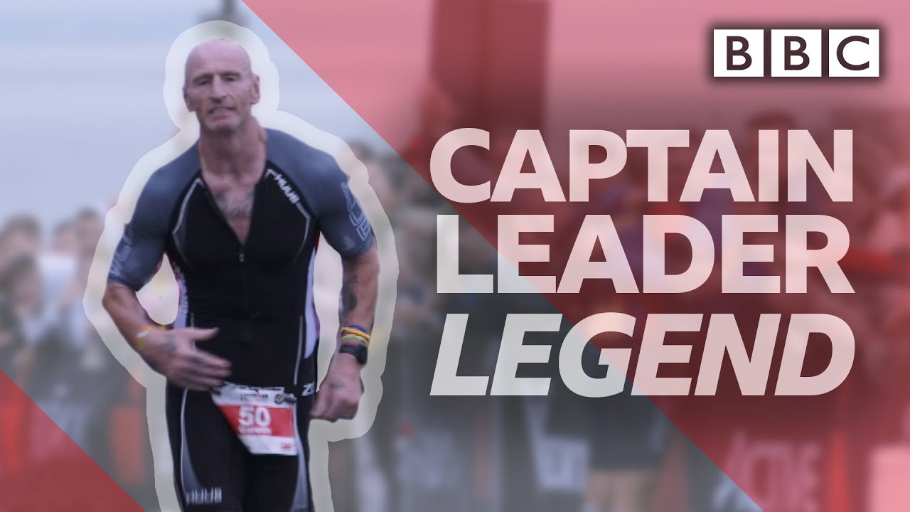 The day Gareth Thomas took on his haters and the Iron Man challenge  - BBC