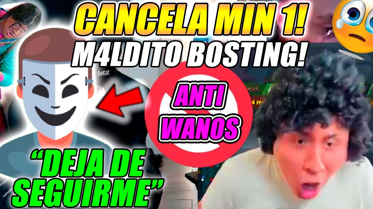 🤣BOSTING ANULA AL WANARIUS🤣MACARIUS TERMINA CANCILANDO TODO!