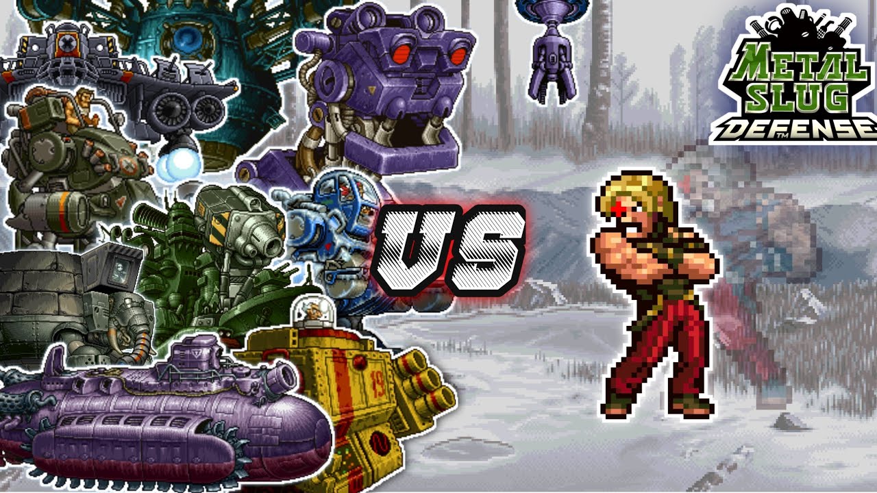 BOSSES VS RUGAL - METAL SLUG DEFENSE 2025 Mod