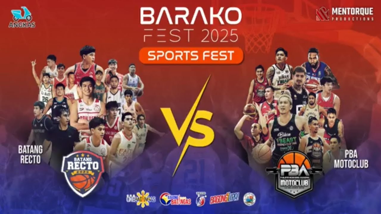 PBA MOTO CLUB VS BATANG RECTO FULLGAME   BASKETBALL INVITATIONAL #barakofest2025