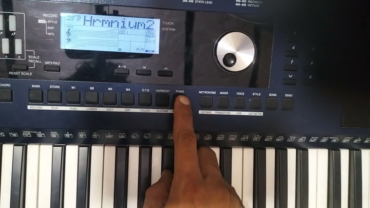 Harmonium tone kaise banaye,banate Hain, How to make a Harmonium sound in Roland e-x20 e-x30