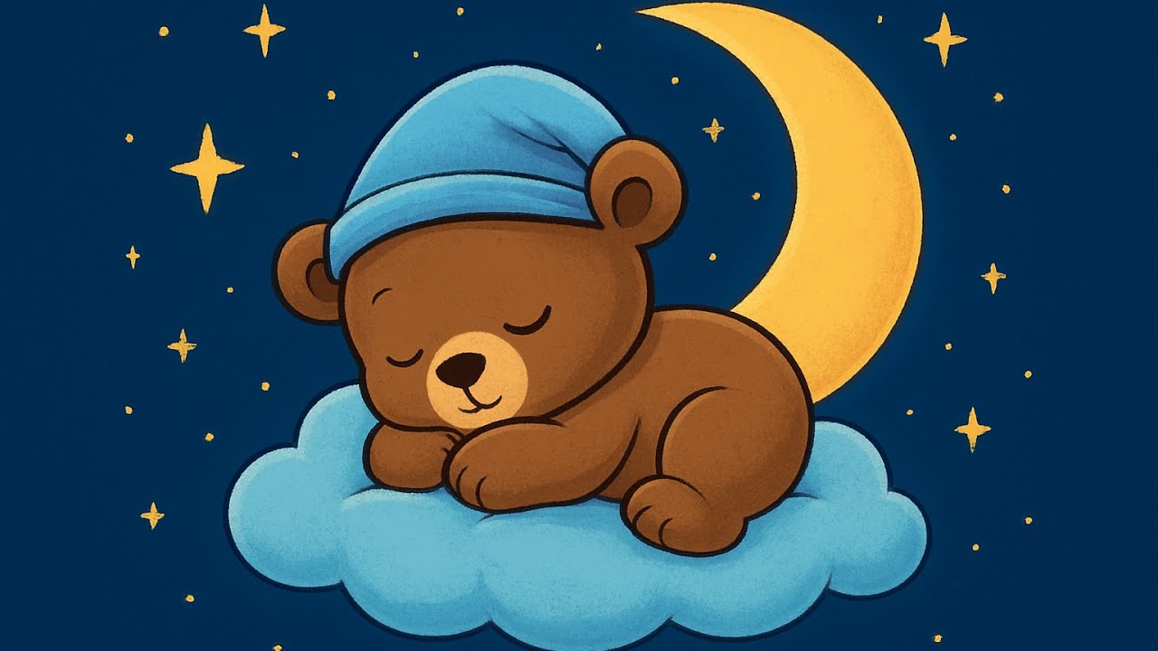 Soft Sleep Music for Babies 💕 Calm and Peaceful Night (Sleep Cloud Music)