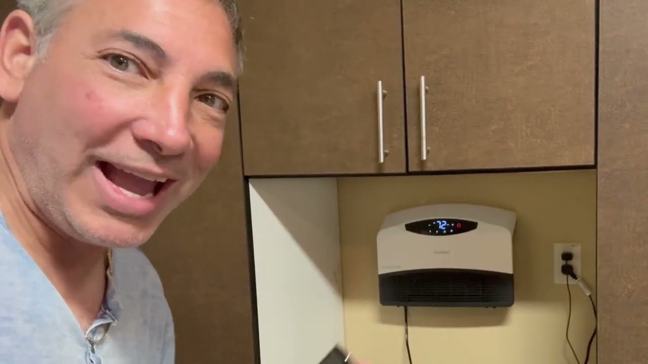 Smart 1500W Wall Heater Review | Alexa-Controlled Space Heater with Remote & WiFi