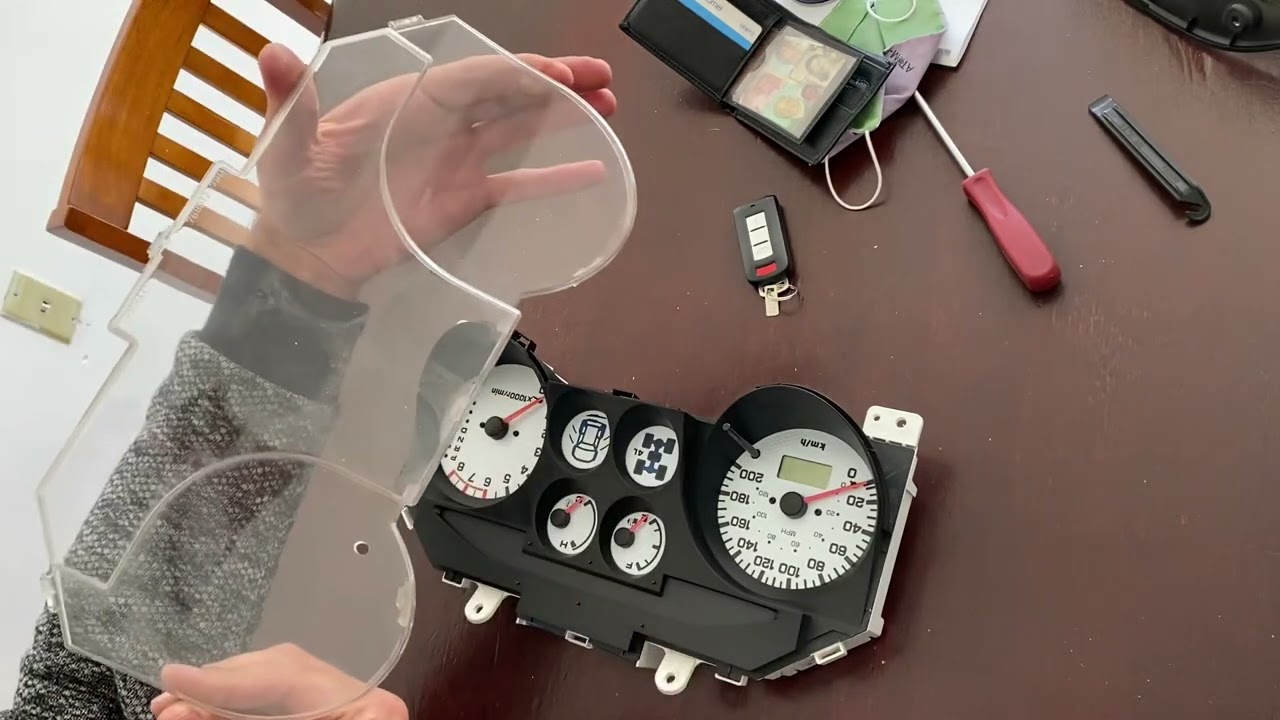 Reemplazo luces tablero montero mitsubishi