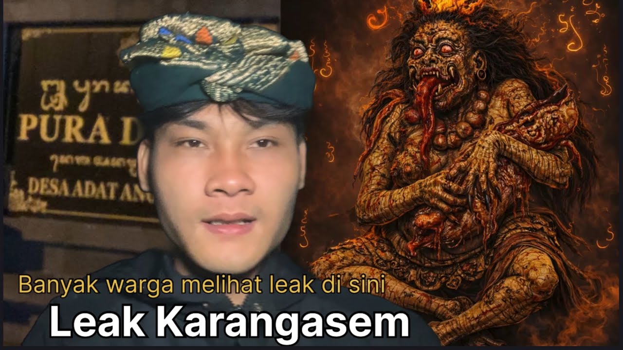 Bayak warga bilang pernah melihat leak di sini…