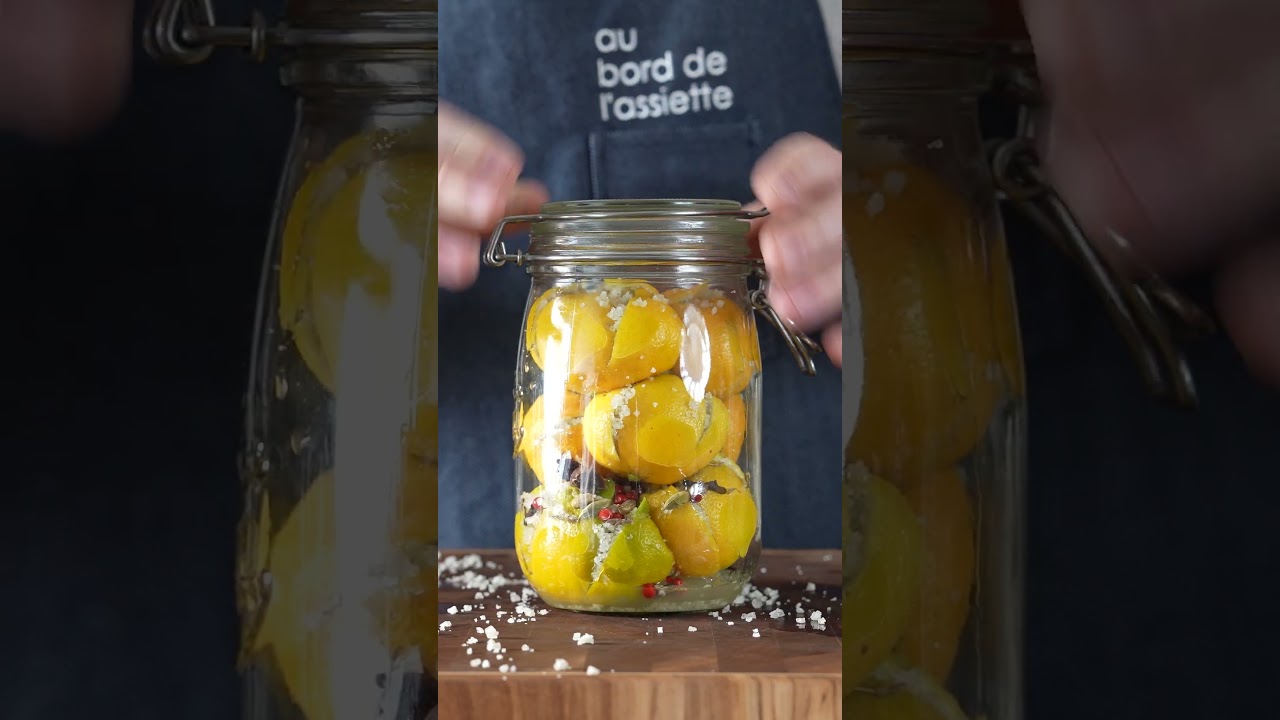 Citron Confit - un de mes condiments pr&eacute;f&eacute;r&eacute;s en cuisine