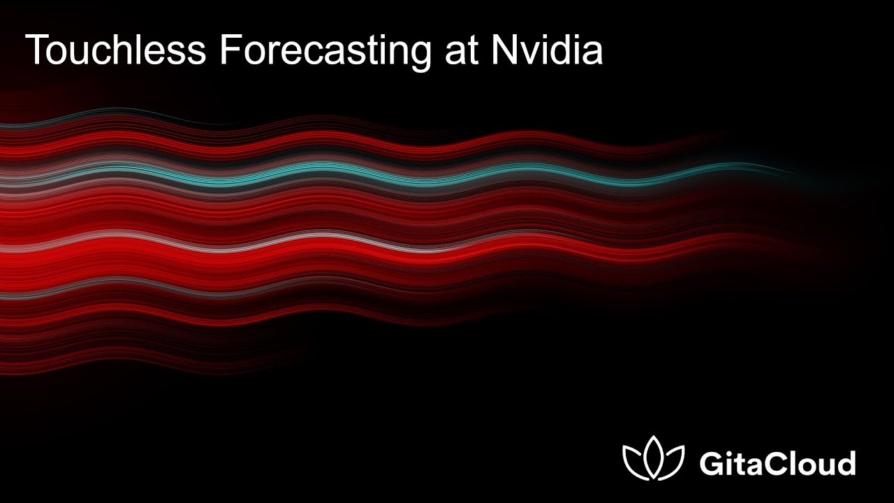Touchless Forecasting - Part 1 - GitaCloud Webinar Recording - Nvidia Section